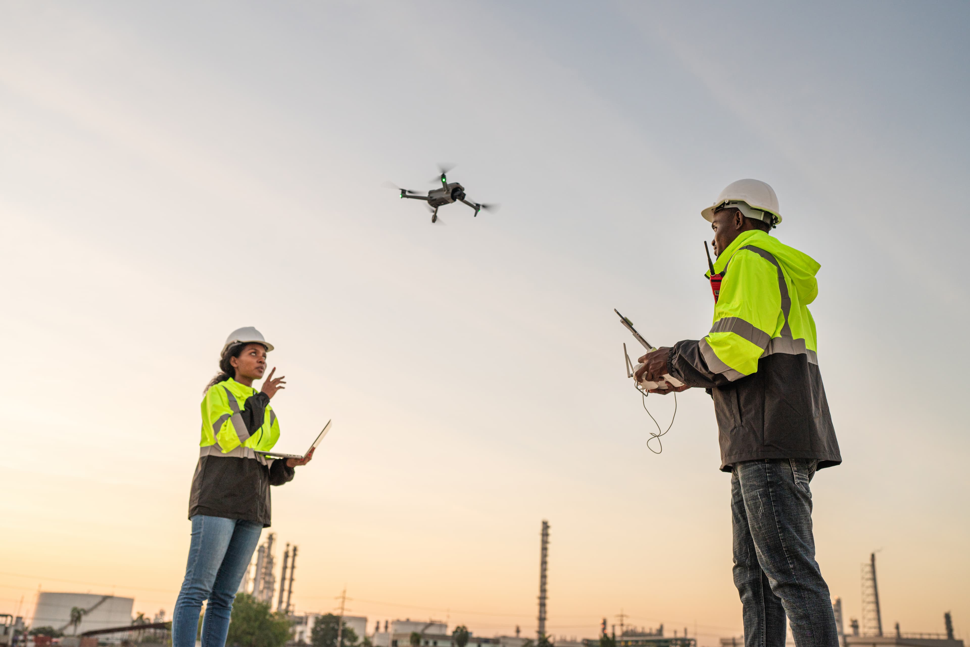 DJI Mavic 3 Enterprise in Flight
