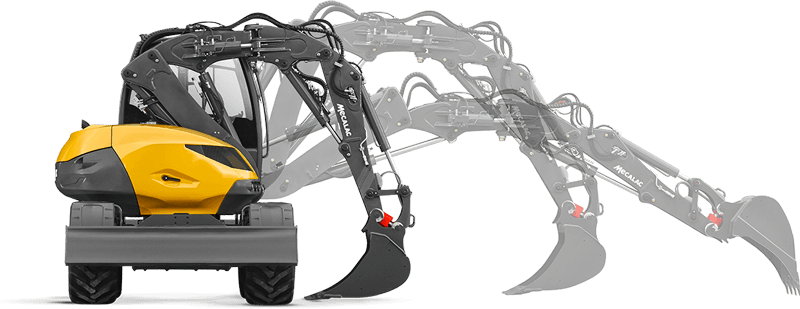 Mecalac 9MWR Maneuverability Demonstration