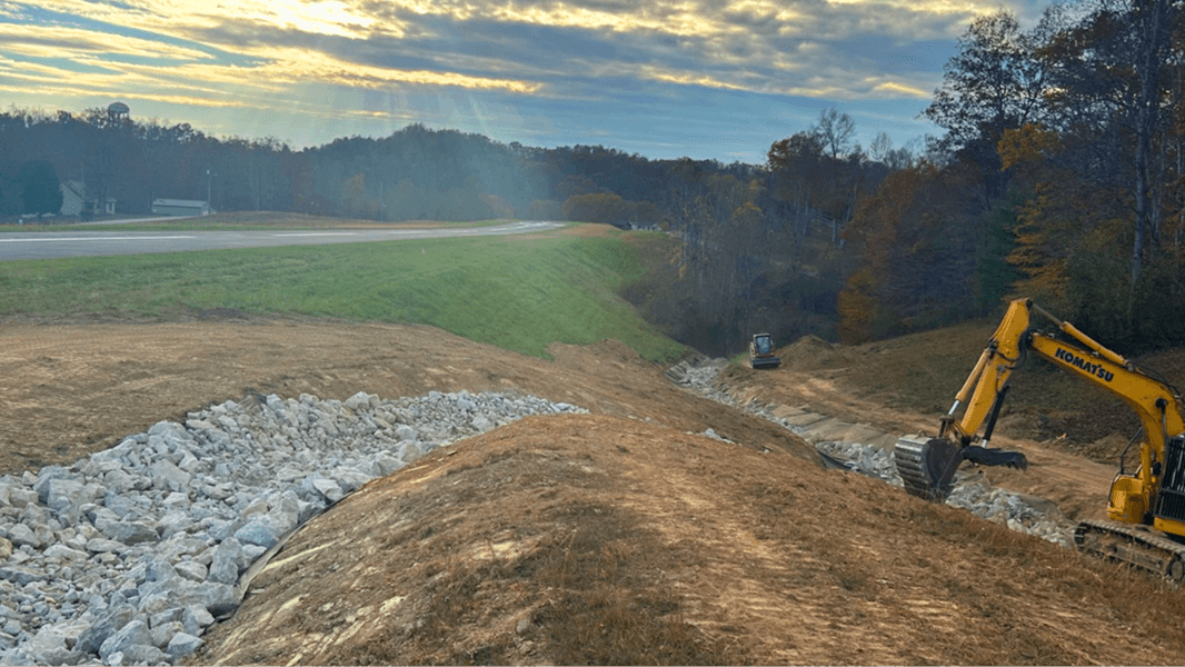 West Liberty Airport Slope Stabilization & Drainage Enhancement
