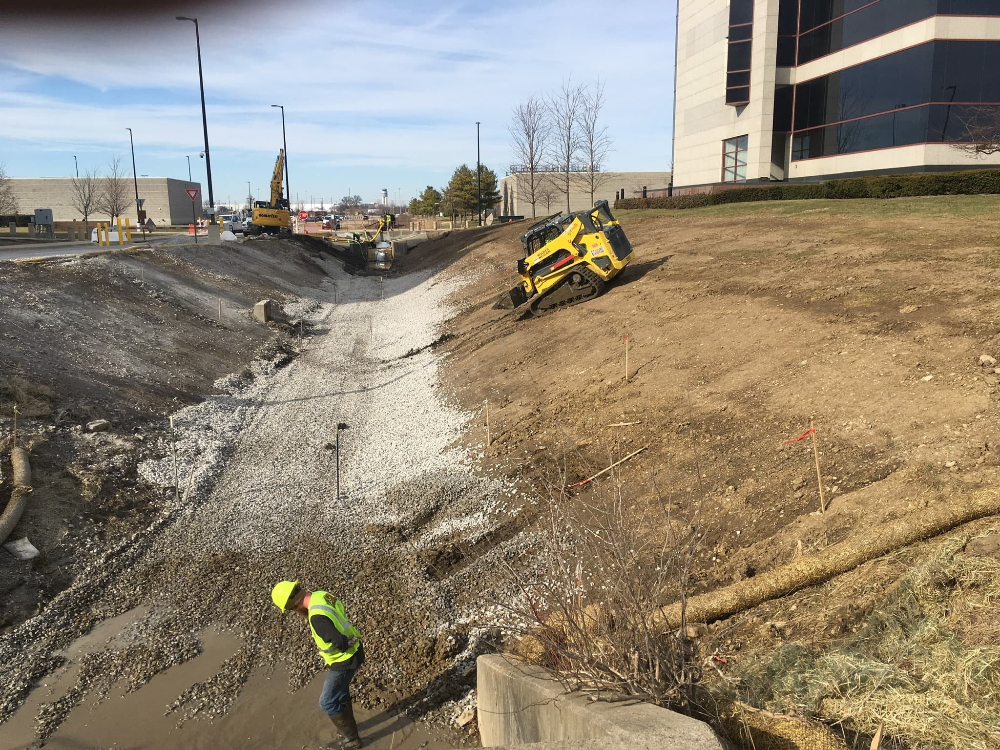 DLA Culvert Rehabilitation & Erosion Control System Installation project gallery image 1 of 5