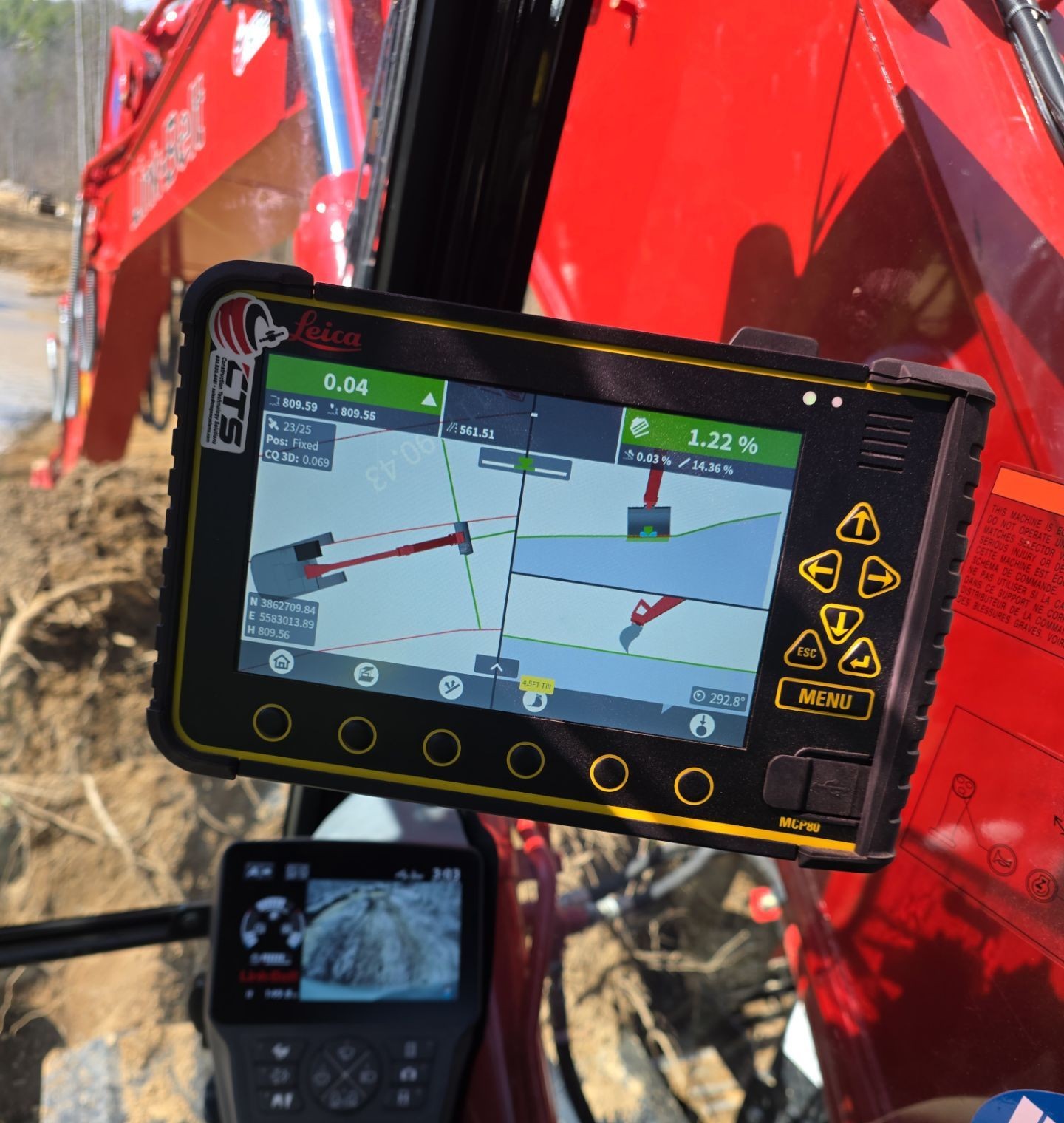 Live In-Cab 3D Guidance