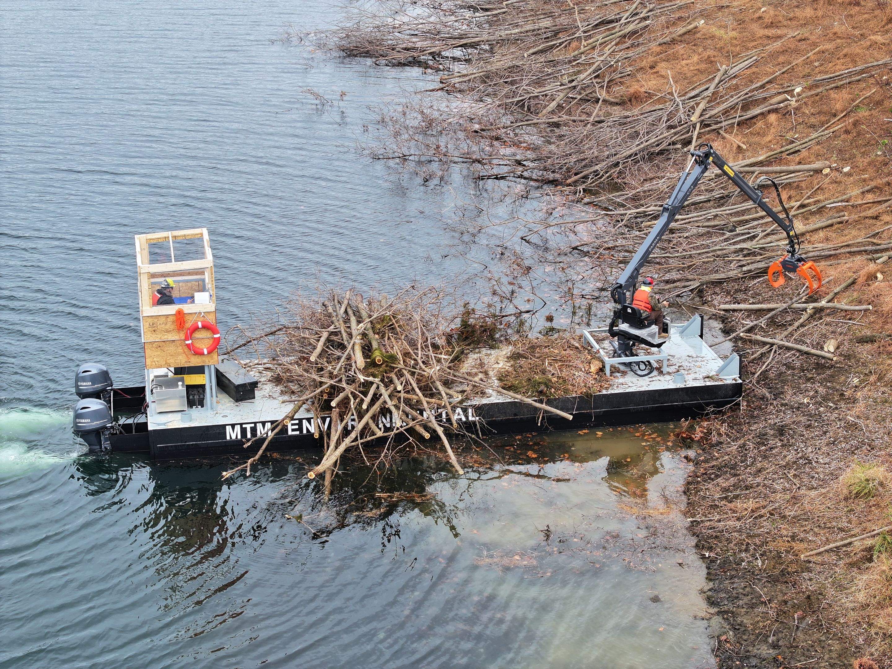 MTM Custom Grapple Barge